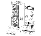 Samsung RB195ACBP/XAA-01 cabinet diagram
