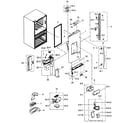 Samsung RF31FMESBSR/AA-00 refrigerator door l diagram