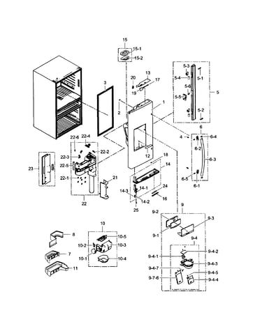Refrigerator door l