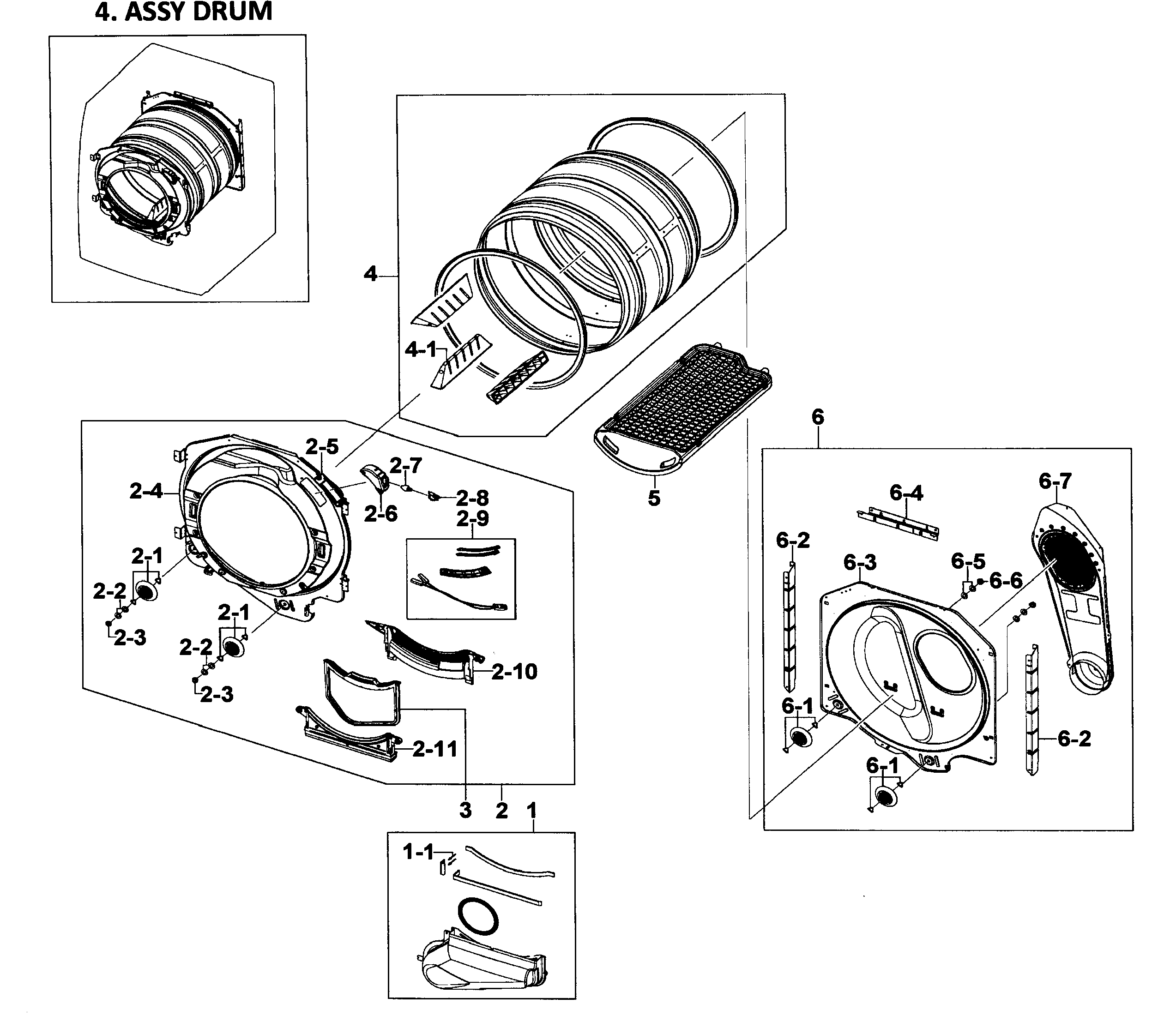 Drum assy