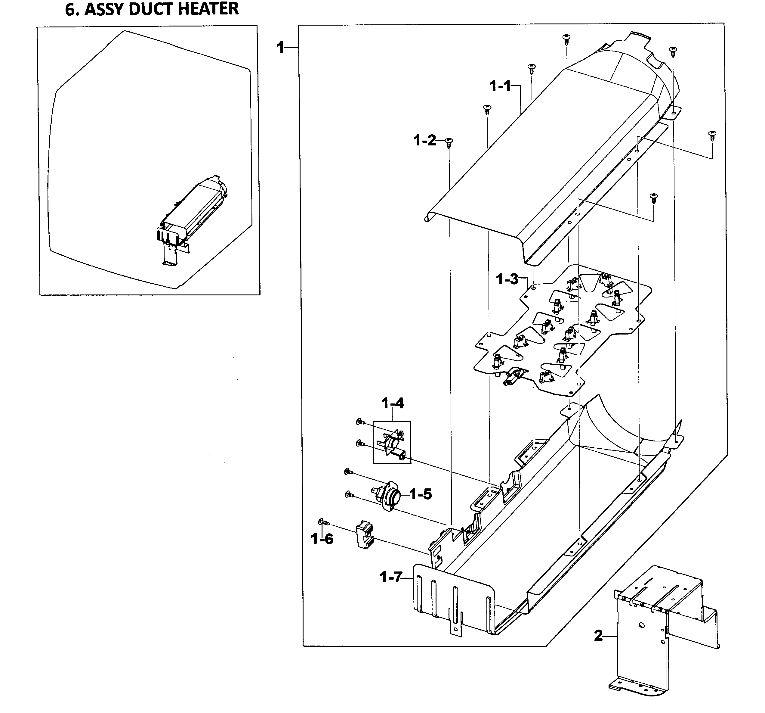 Duct heater