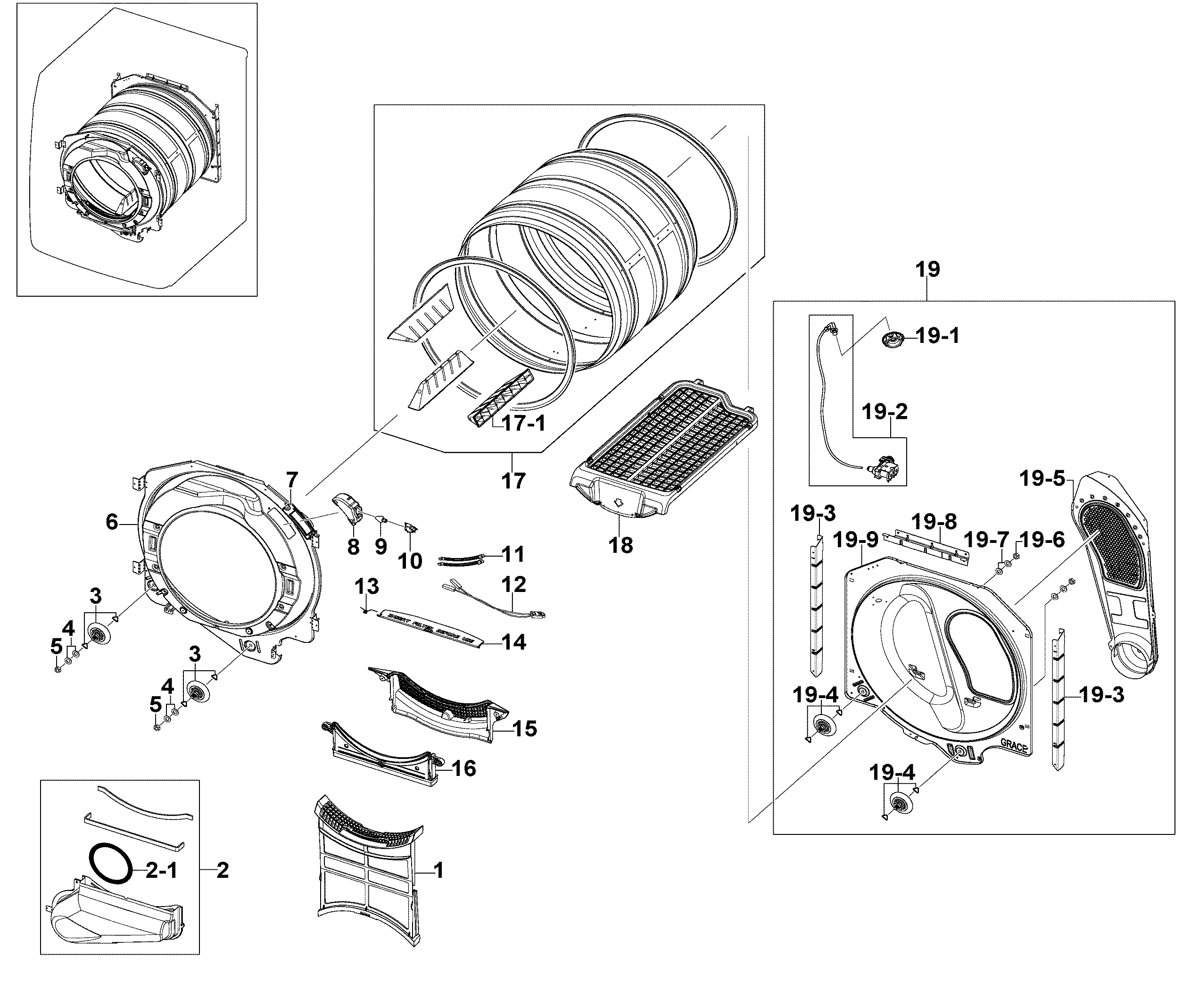 Drum assy