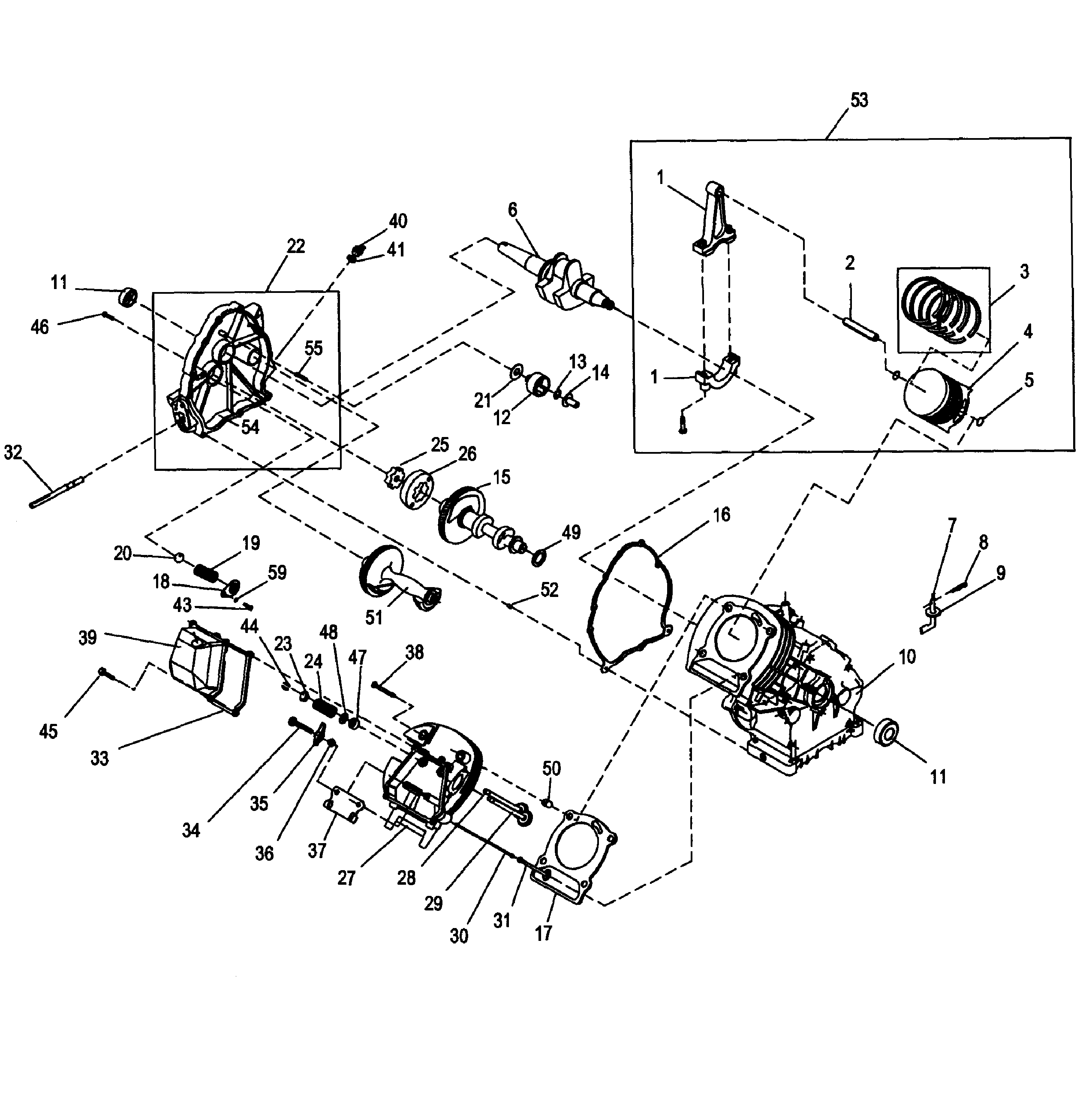 Long block assy