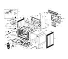 Samsung NX583G0VBWW/AA-00 cavity assy diagram