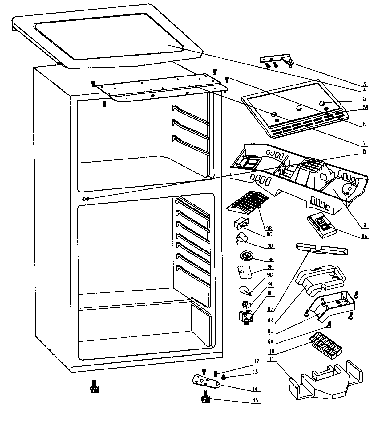 CABINET ASSY