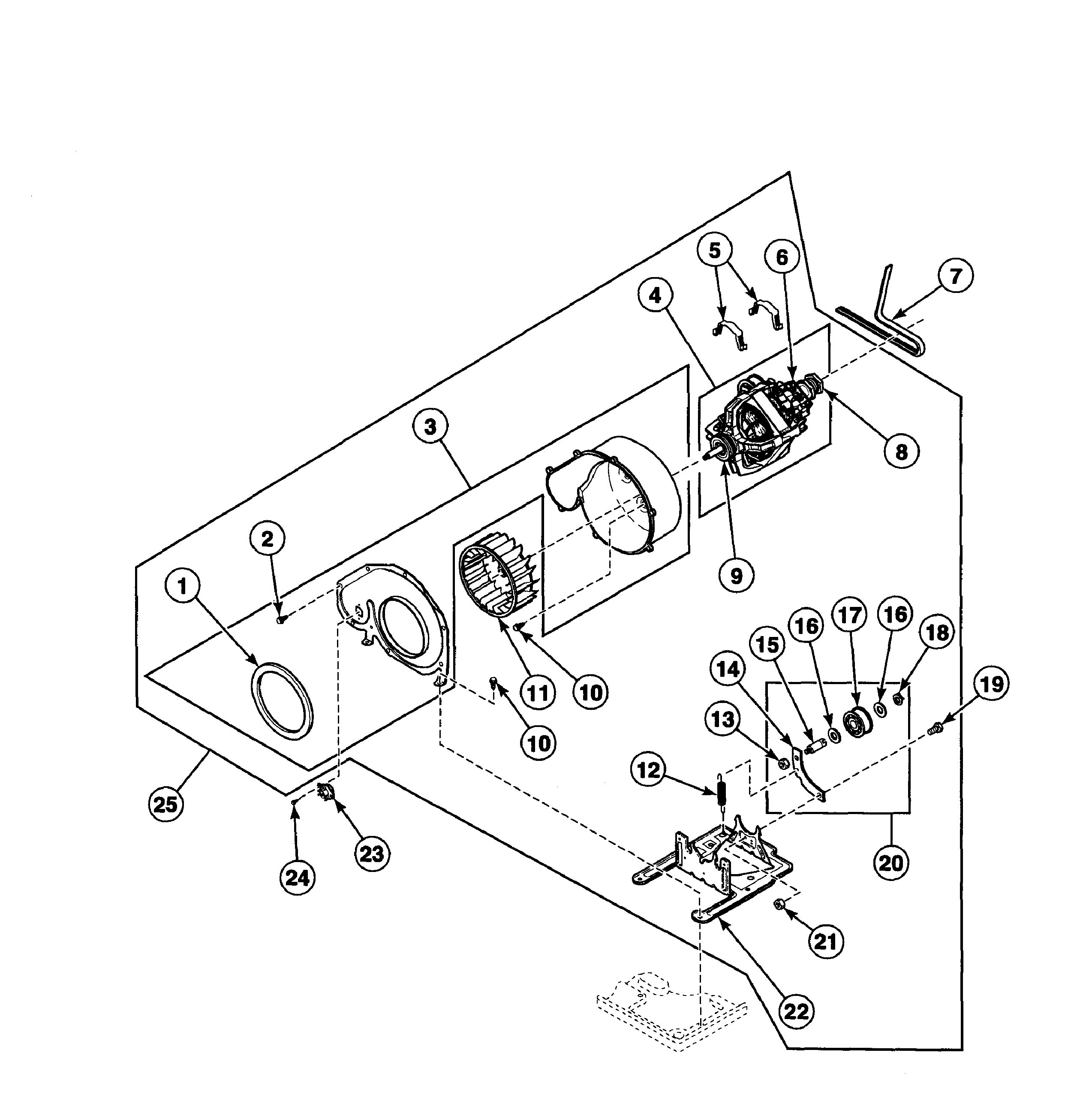 Motor assy