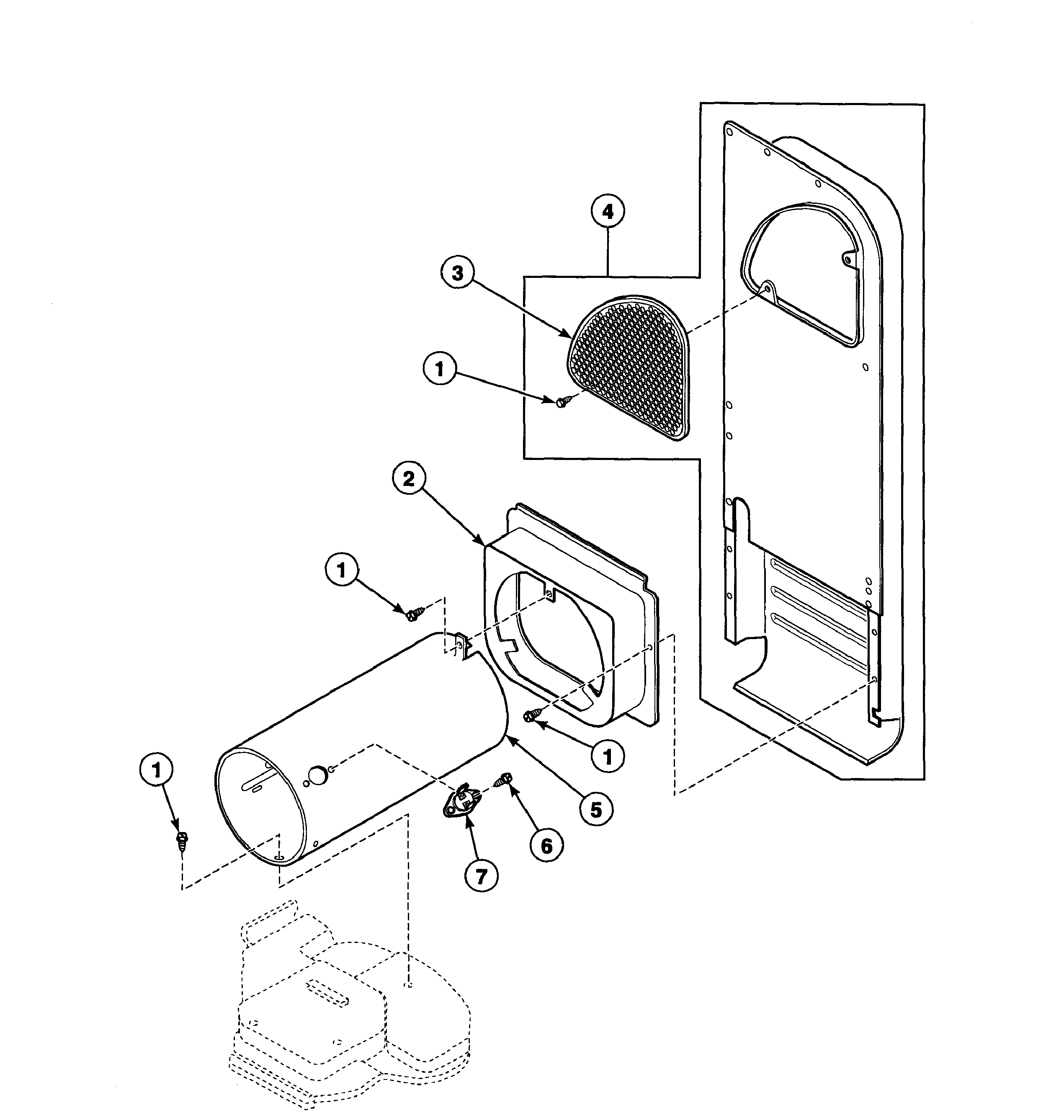 Heater duct