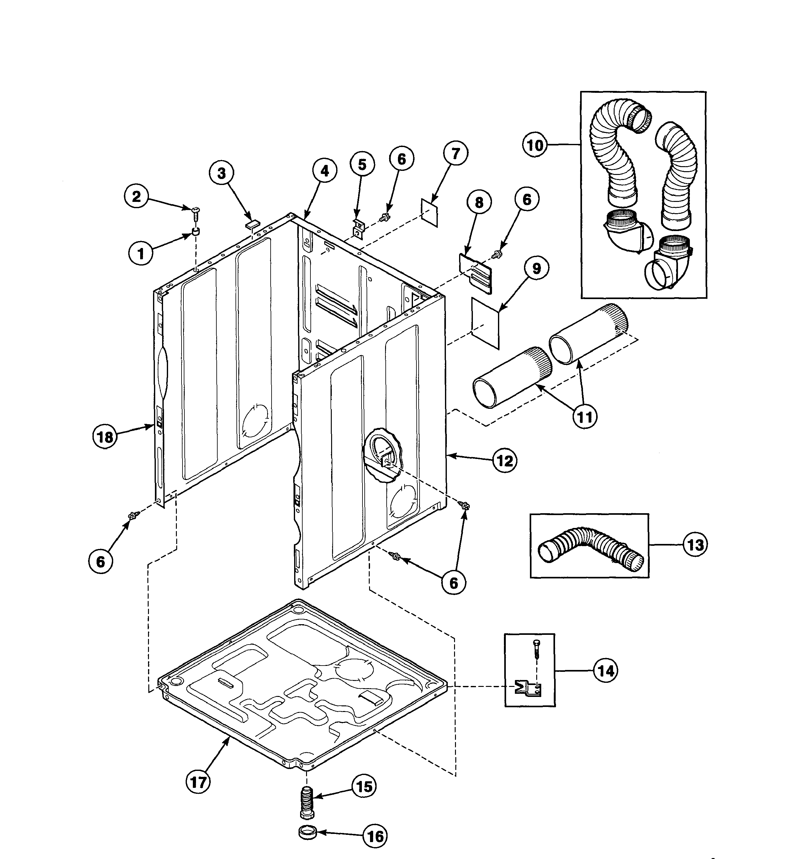 Cabinet & base