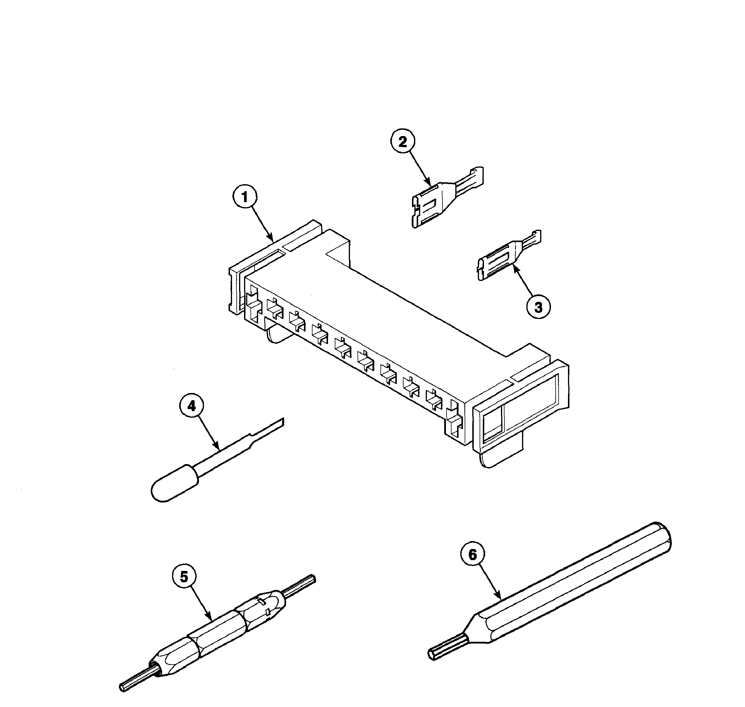 Terminals & extractor