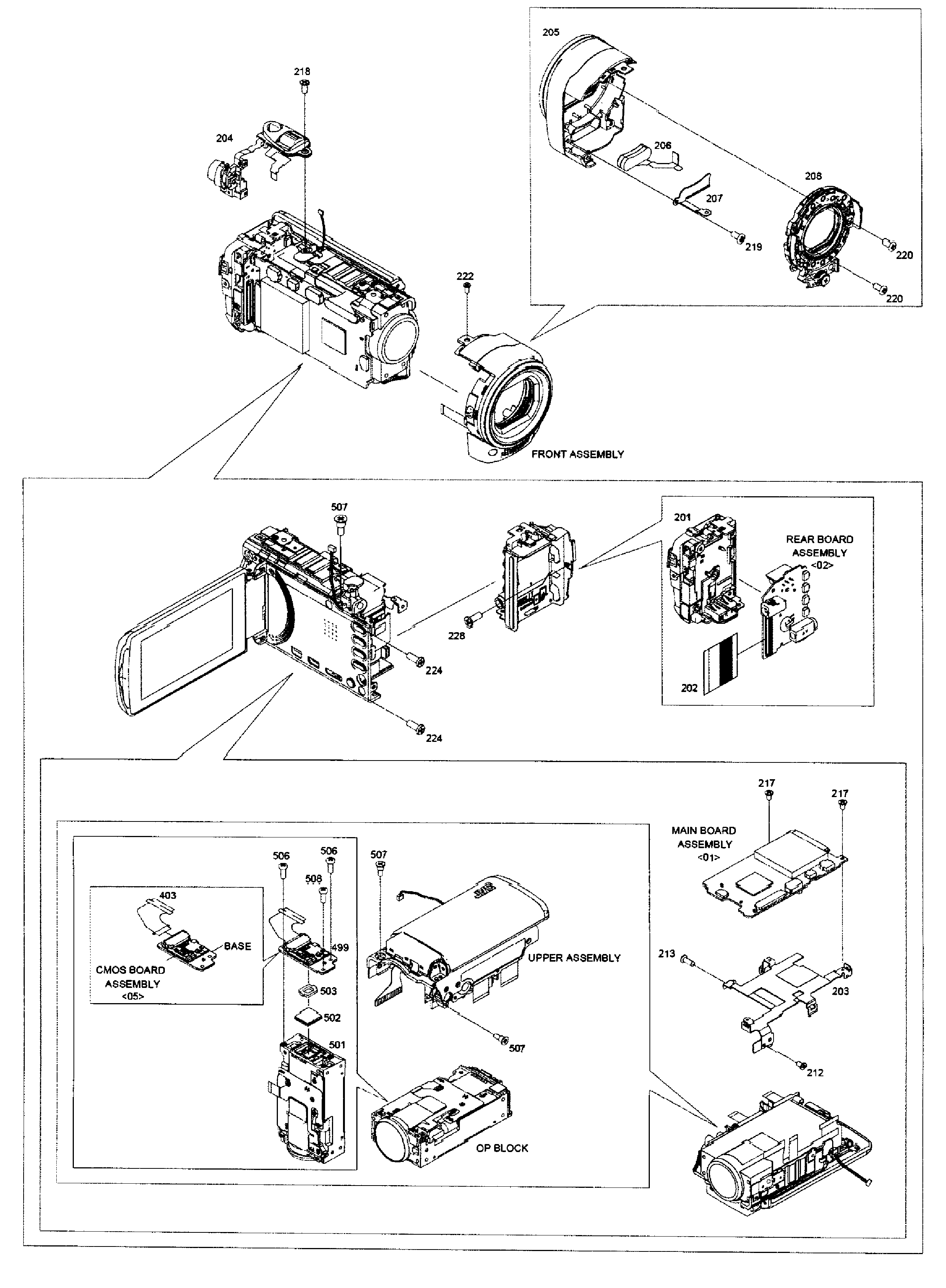 Lens assy