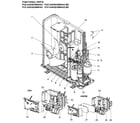 Mitsubishi PUY-A24NHA2-BS compressor assy diagram