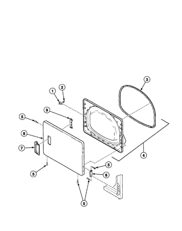 Loading door