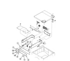 Speed Queen FTUA1AWN1102 control panel diagram