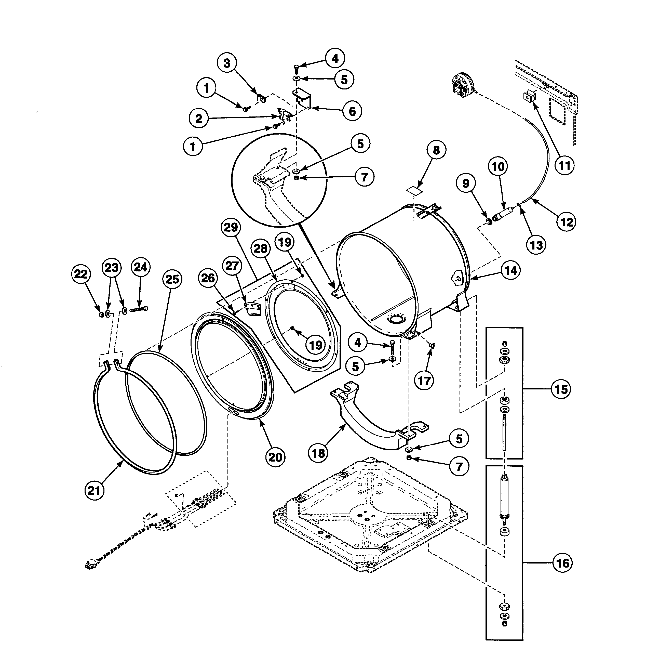 Outer tub