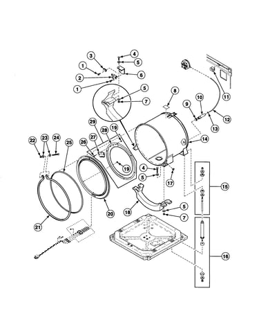 Outer tub