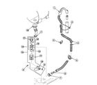 Speed Queen FTUA1AWN1102 drain hose diagram