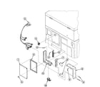 Speed Queen FTUA1AWN1102 junction box diagram