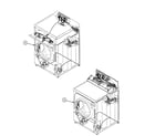 Speed Queen FTUA1AWN1102 wire harnesses diagram