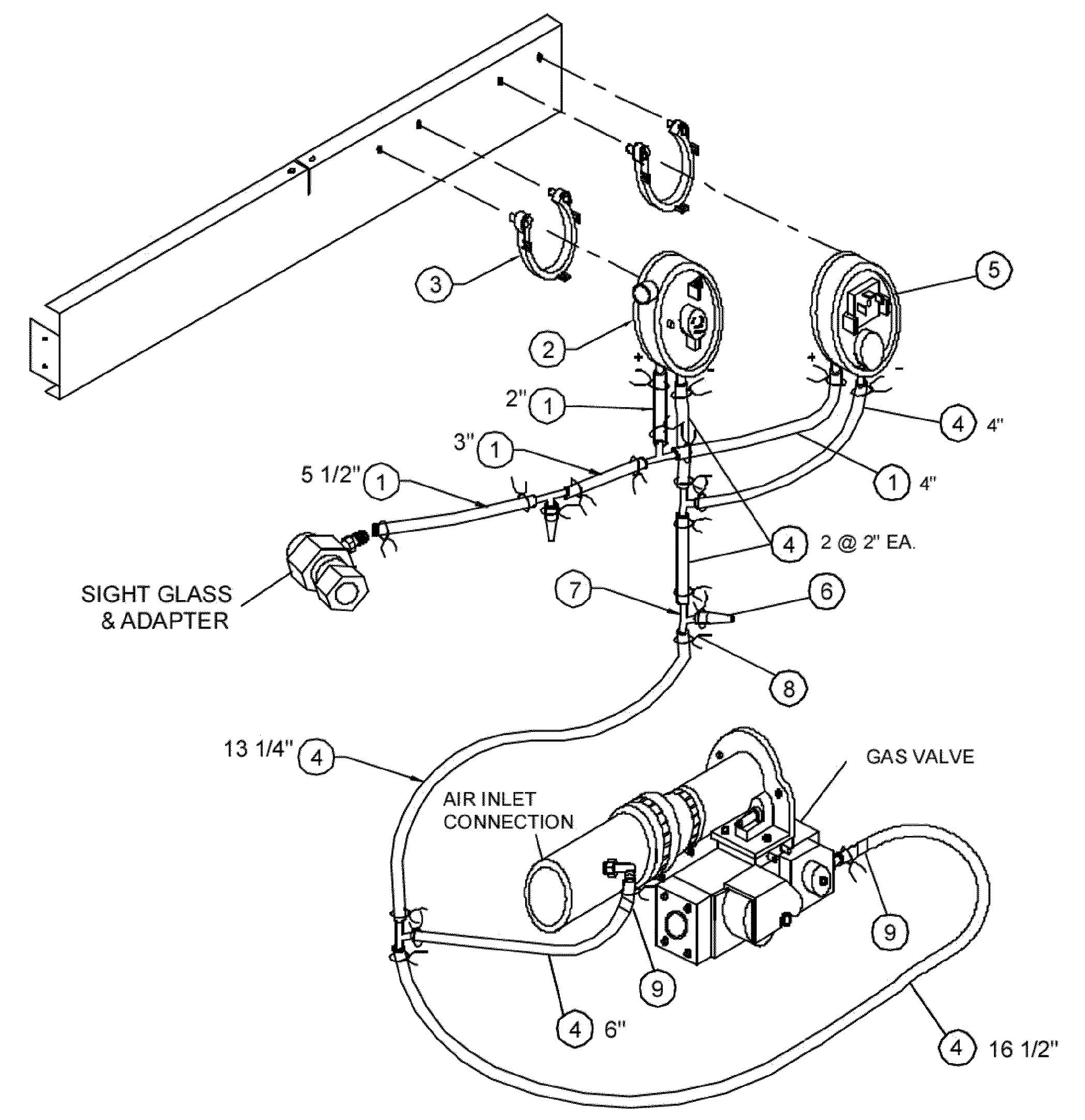 Air pressure assy