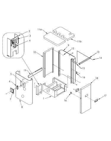 Cabinet assy