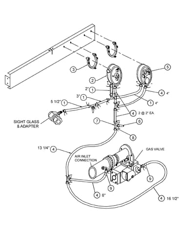 Air pressure assy