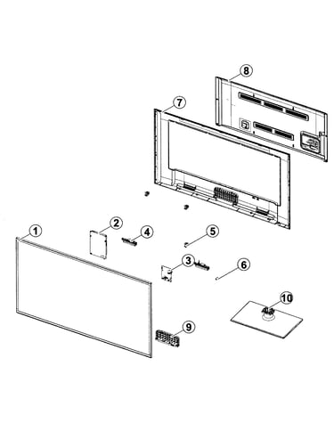 Cabinet part
