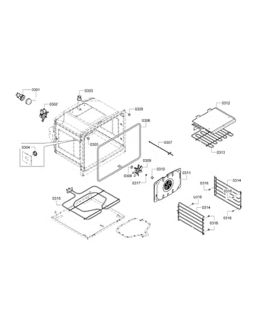 Oven cavity