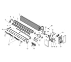 Mitsubishi PKA-A12GAL electrical parts diagram