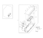 Samsung DV422EWHDWR/AA-00 duct heater diagram