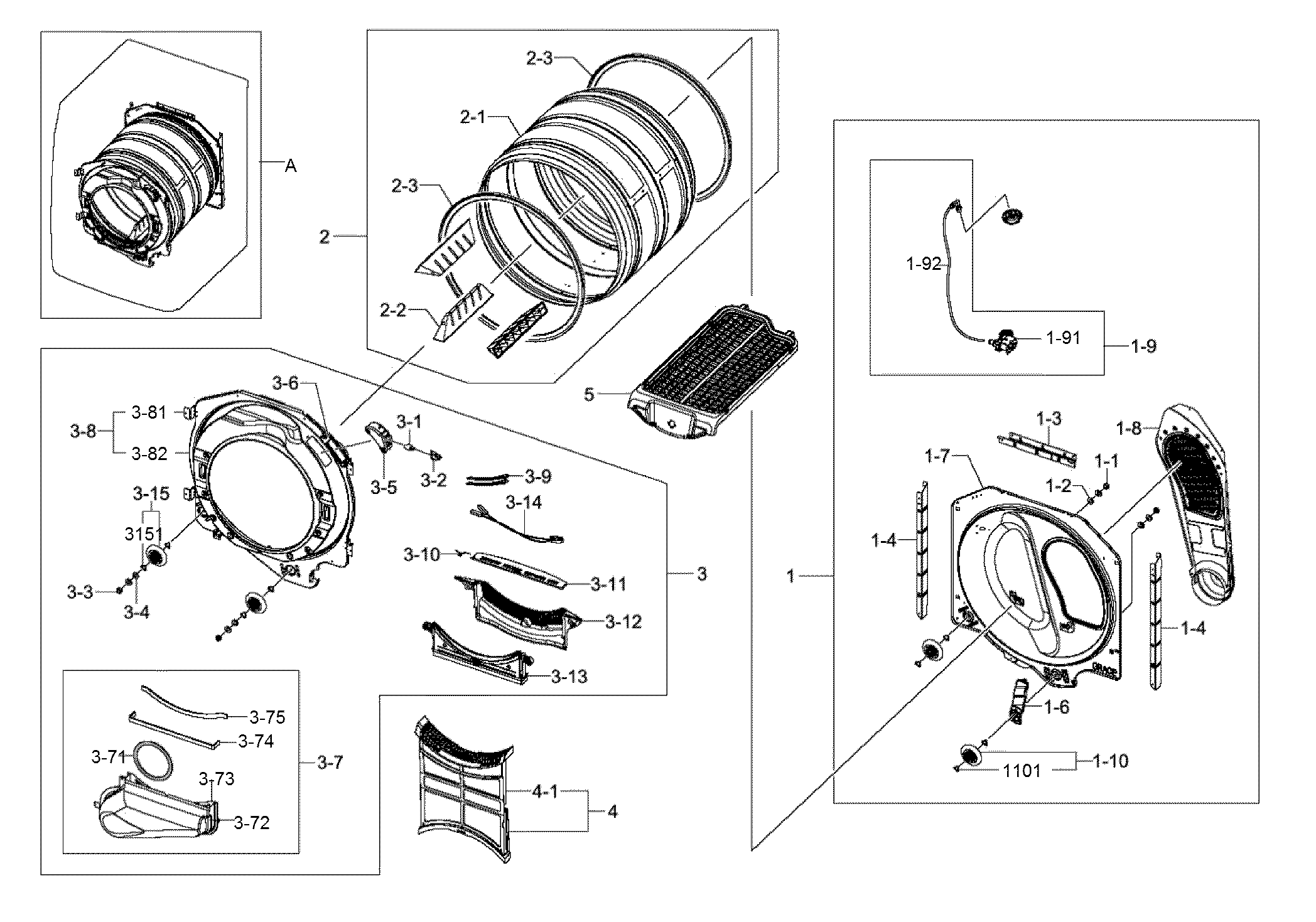 Drum assy