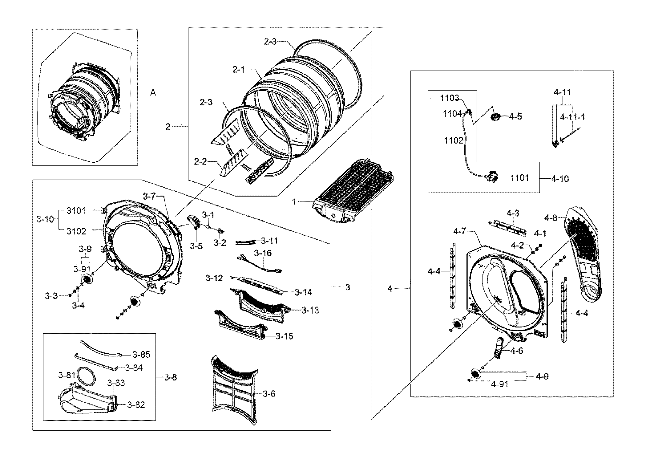 Drum assy