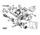 Bosch 4405 motor assy diagram