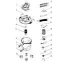 Cleva VBVA1612P main assy diagram