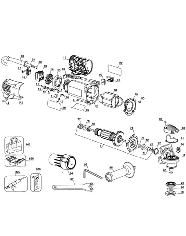 Grinder assy