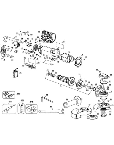 Grinder assy