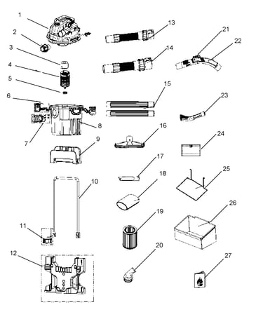 Vacuum assy