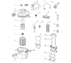 Craftsman 12516825-2013 vacuum assy diagram