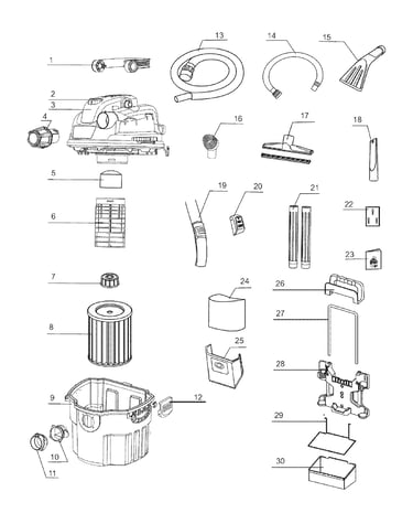 Vacuum assy
