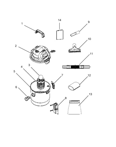 Vacuum assy