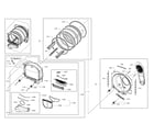 Samsung DV456EWHDSU/AA-00 drum diagram