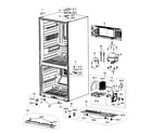 Samsung RB215ACPN/XAA-01 cabinet diagram