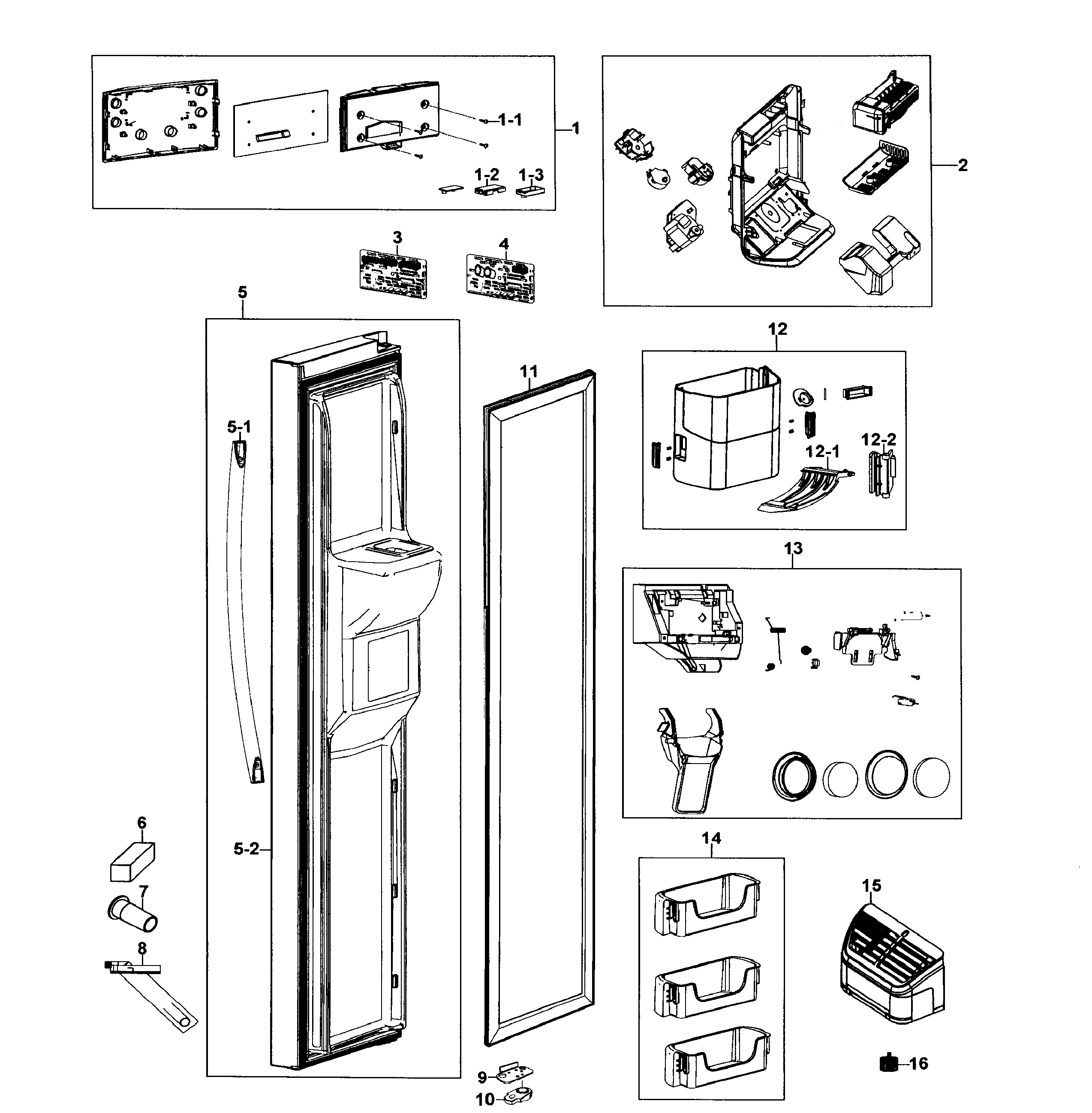 Left door