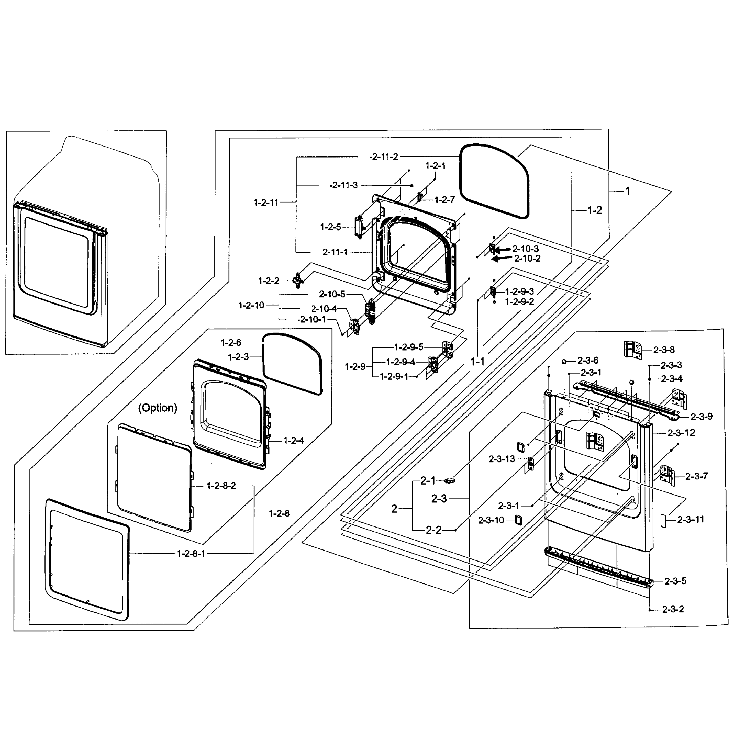 Front/door assy