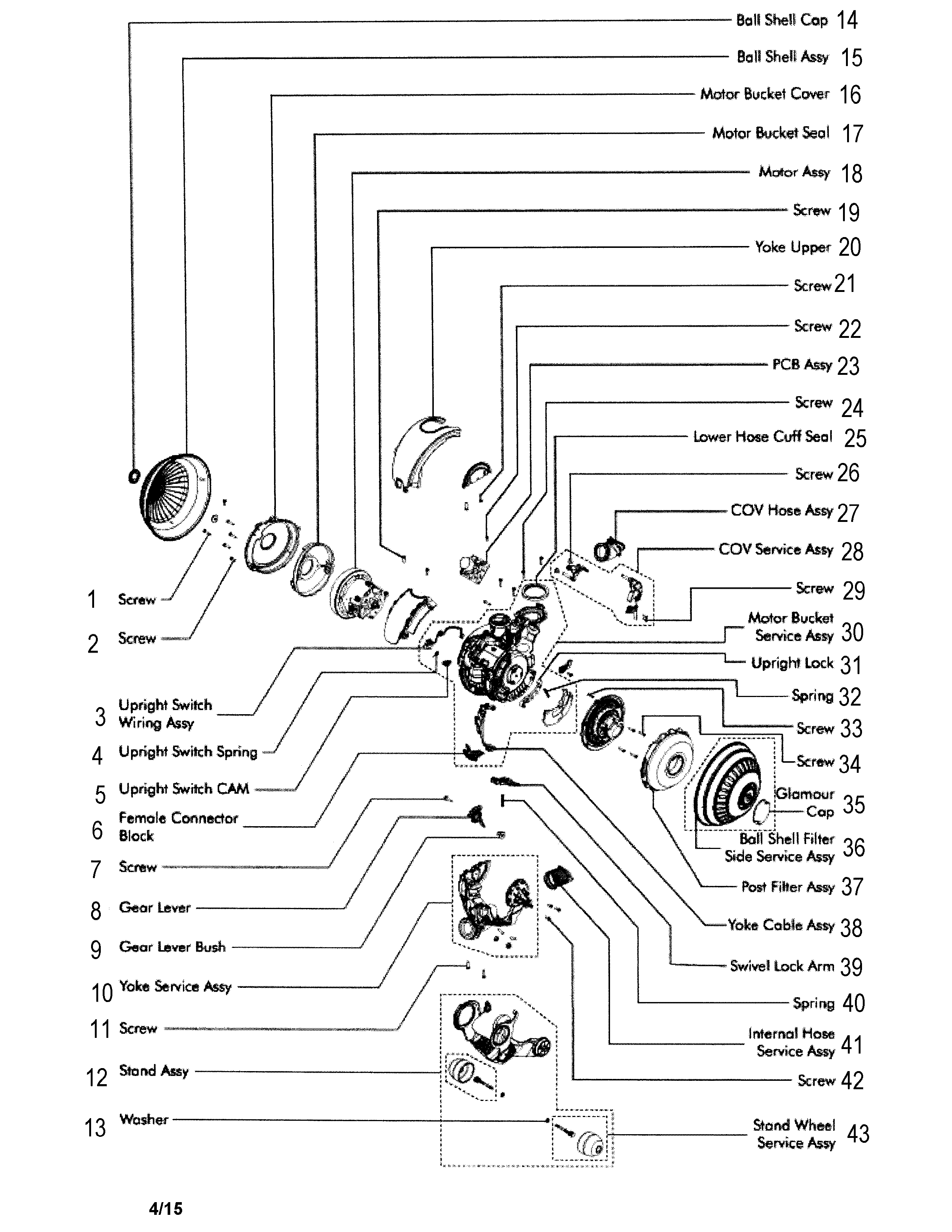 Motor assy