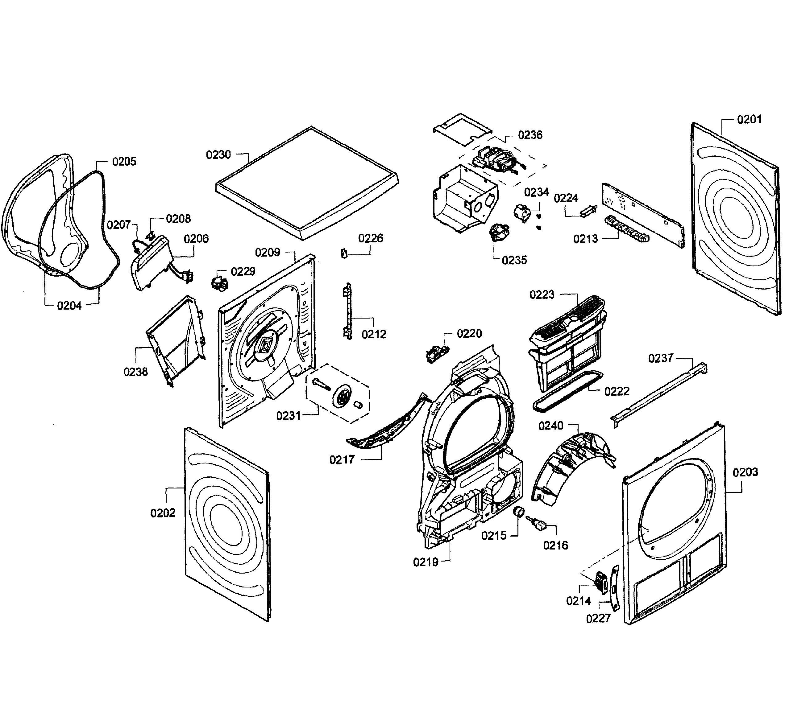 Cabinet assy