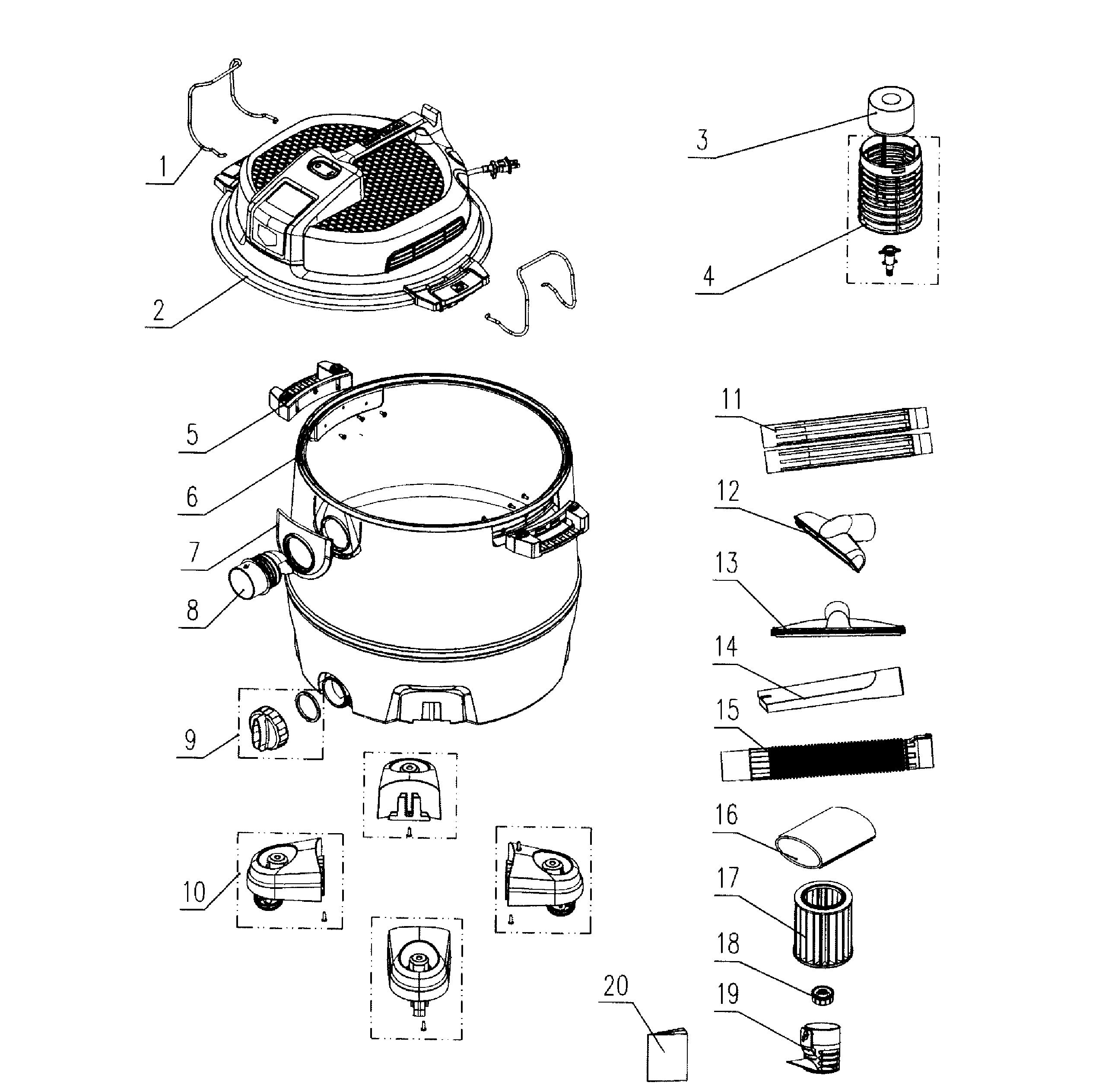 VACUUM ASSY