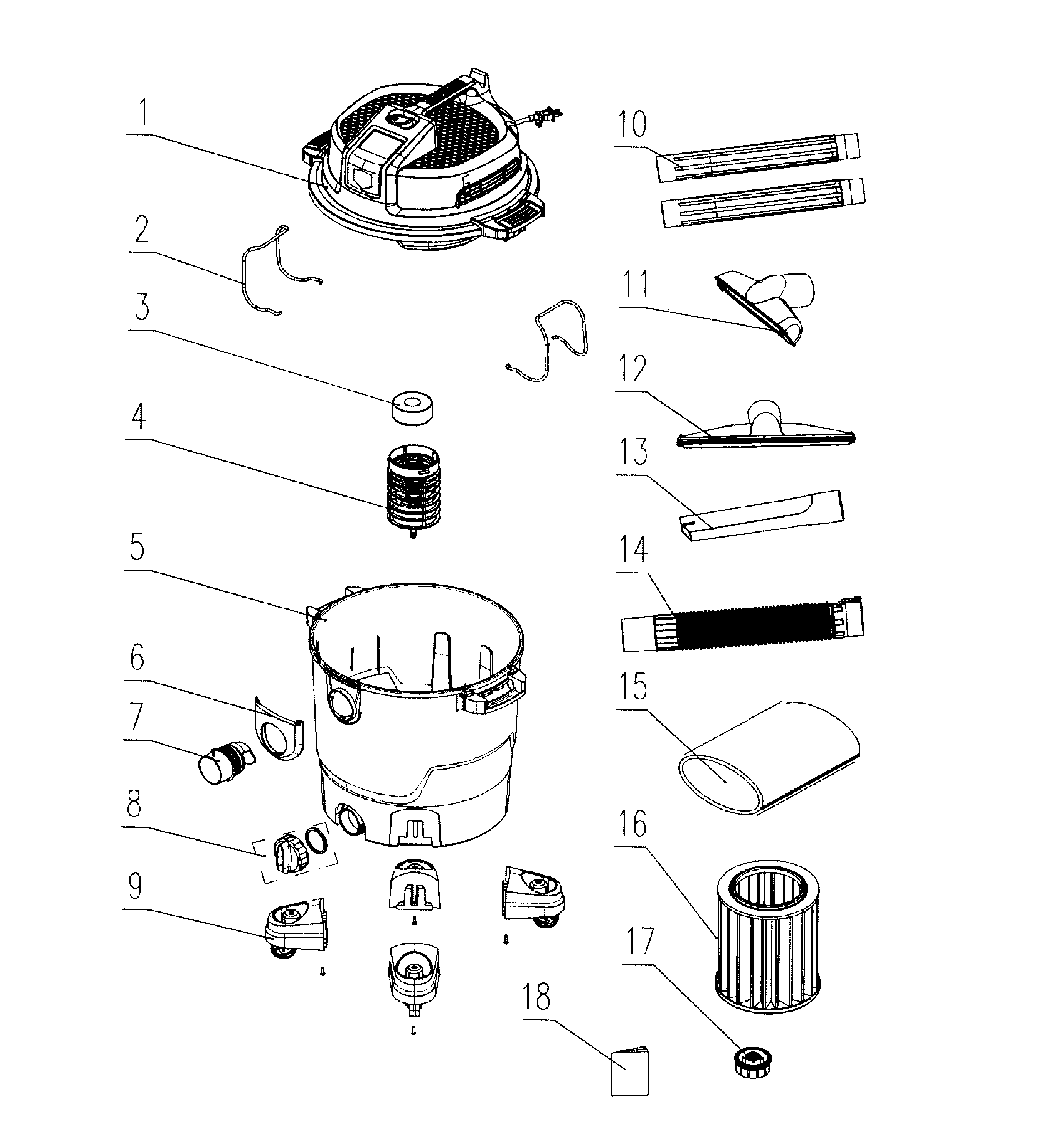 Vacuum assy