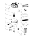 Craftsman 12512006 vacuum assy diagram