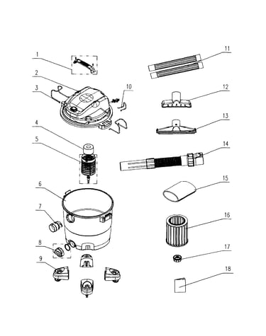 Vacuum assy