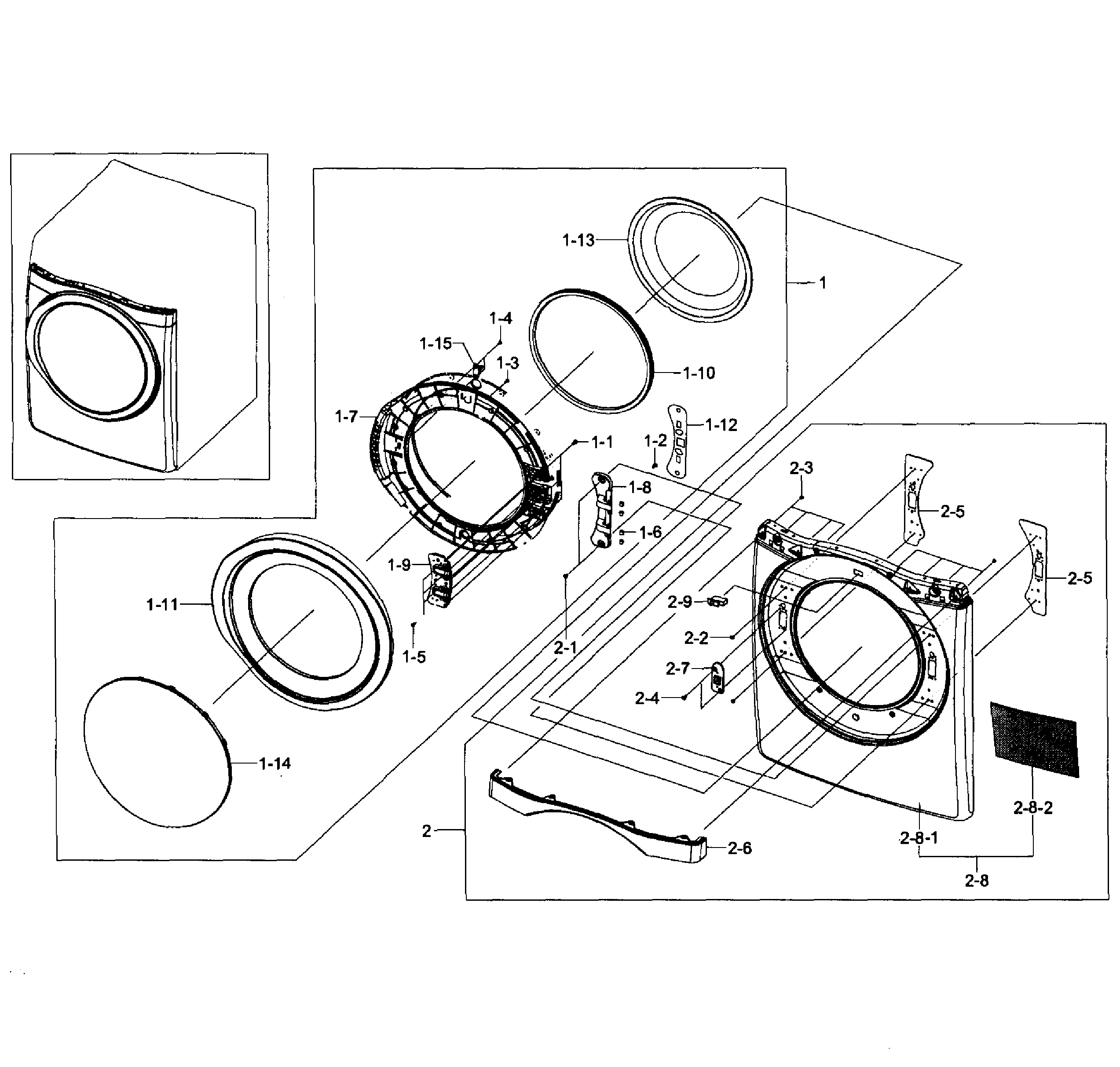 Front/door assy
